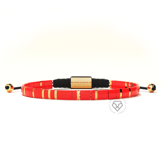 Red & Gold Maui Bracelet