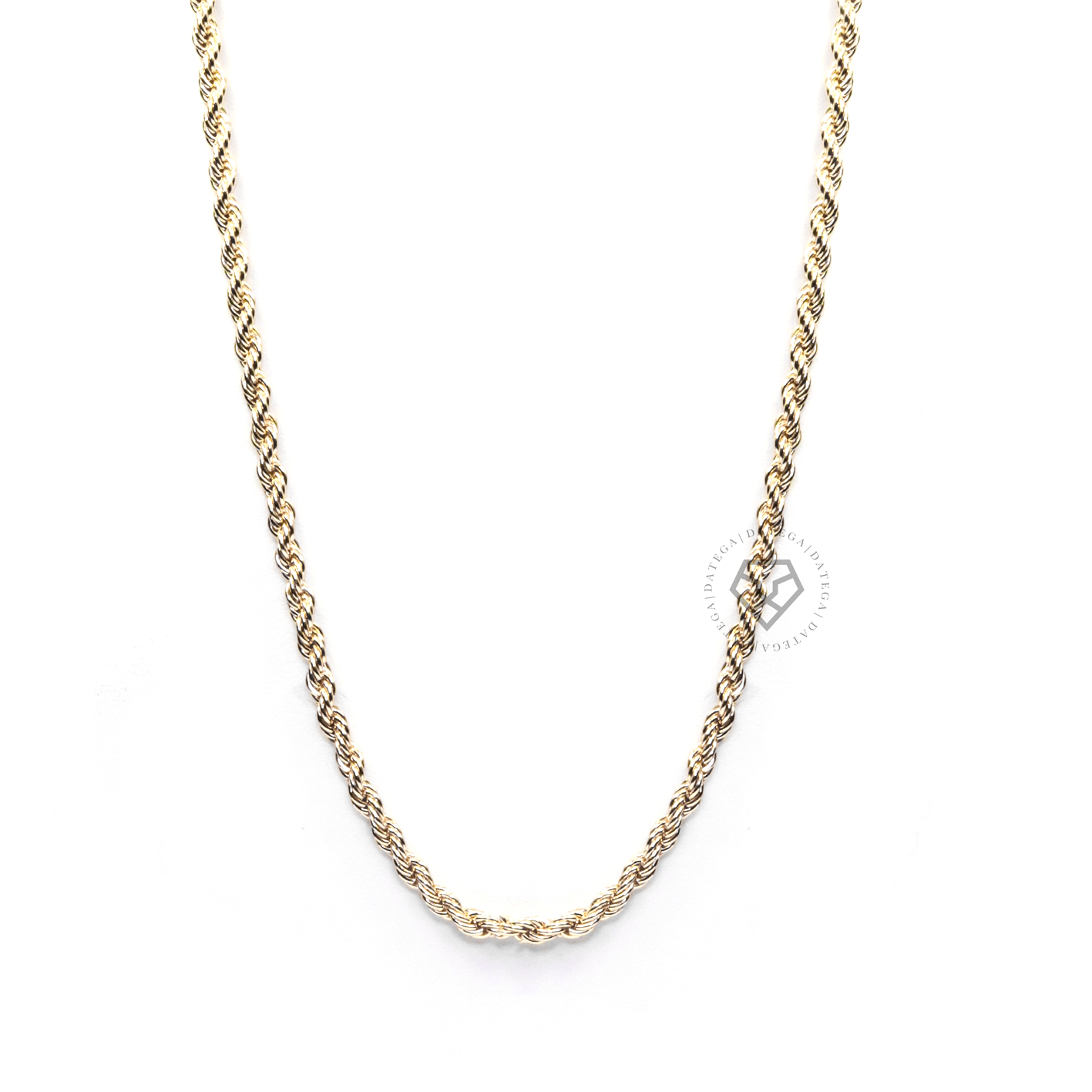 Twine Chain Yellow Gold - 3 mm